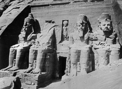 The Temple of Ramesses II, c.1904-05 by English Photographer
